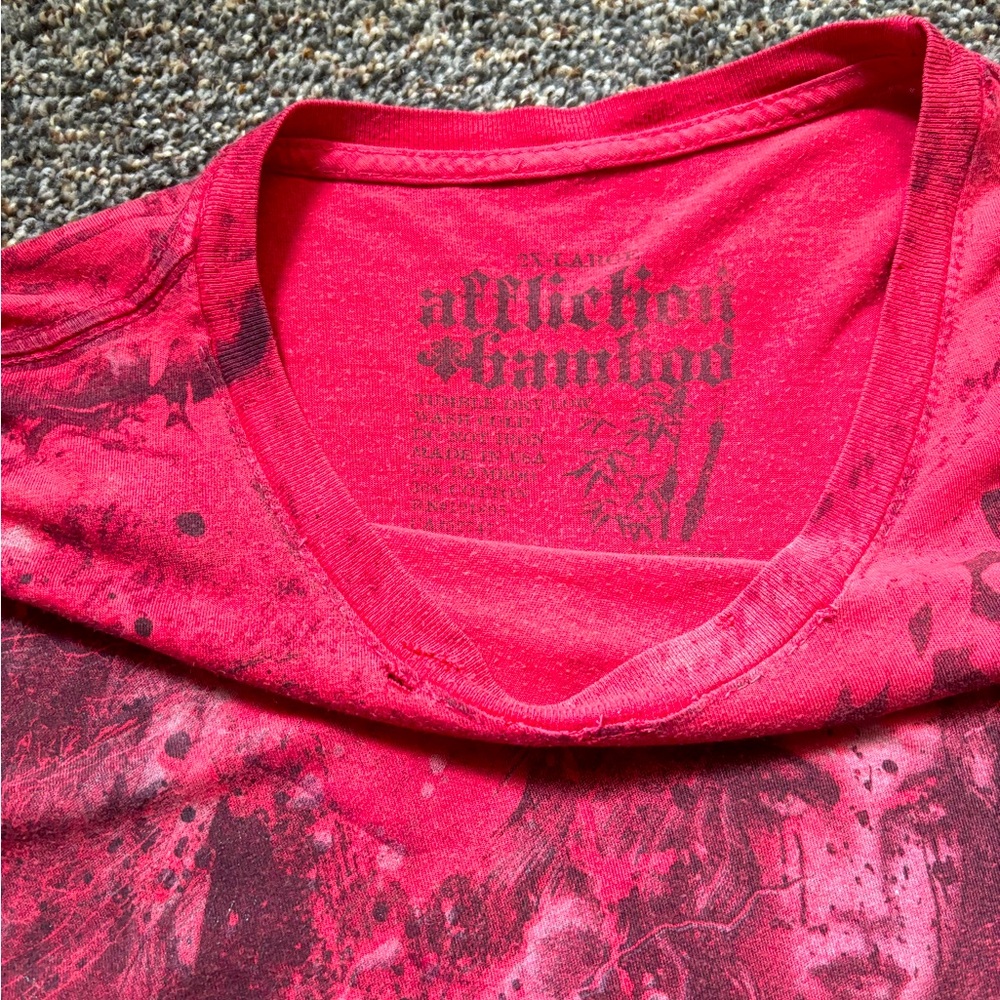🔥VINTAGE RARE AFFLICTION BAMBOO LADY